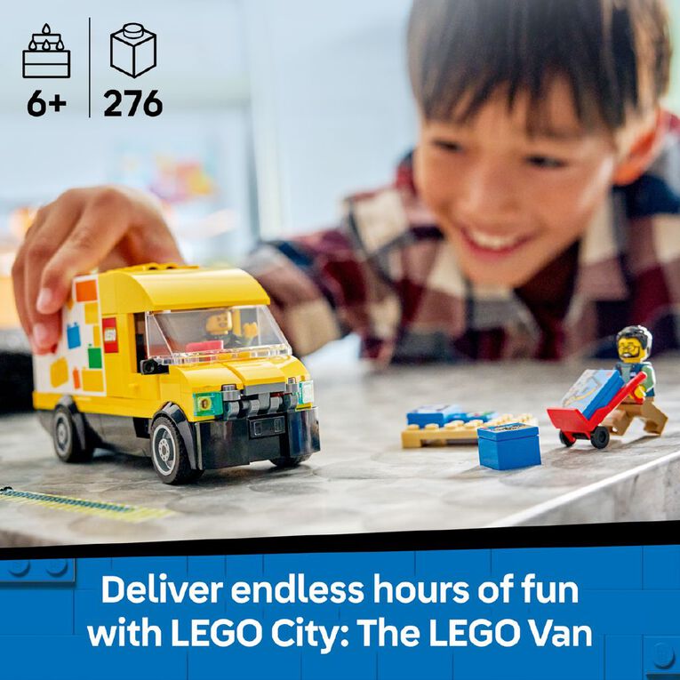 LEGO CITY The LEGO Van 60500, , hi-res