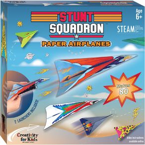 Faber-Castell CFK Stunt Squadron Paper Airplanes