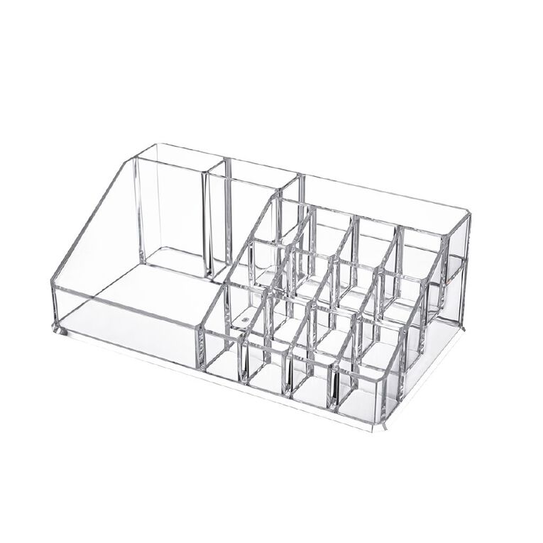 Living & Co Make Up Organiser Clear, , hi-res
