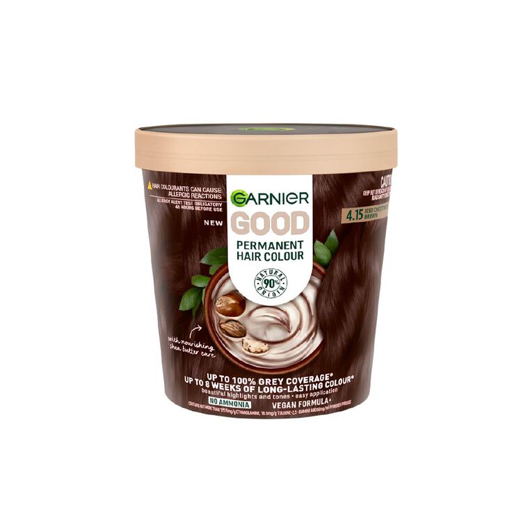 Garnier Good Hair Colour Iced Chestnut Brown 4.15, , hi-res