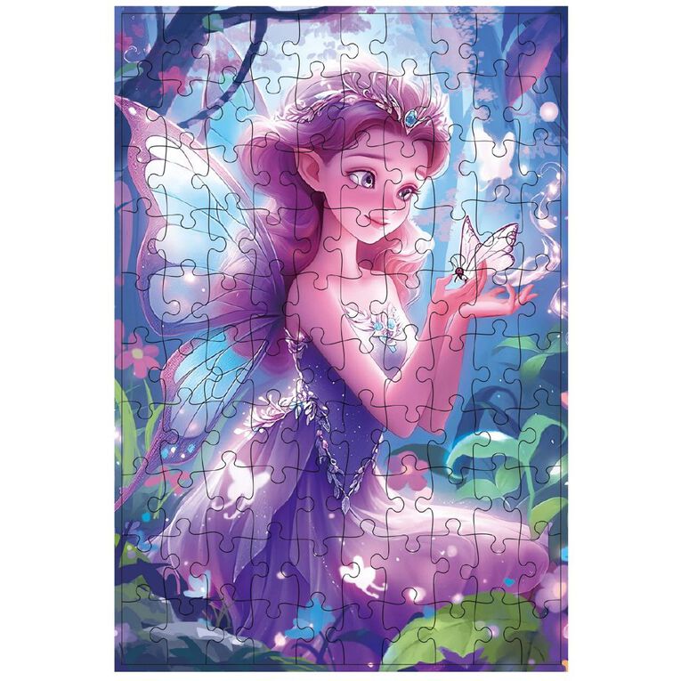 Play Studio Princess Puzzle Purple 100 Pieces, , hi-res