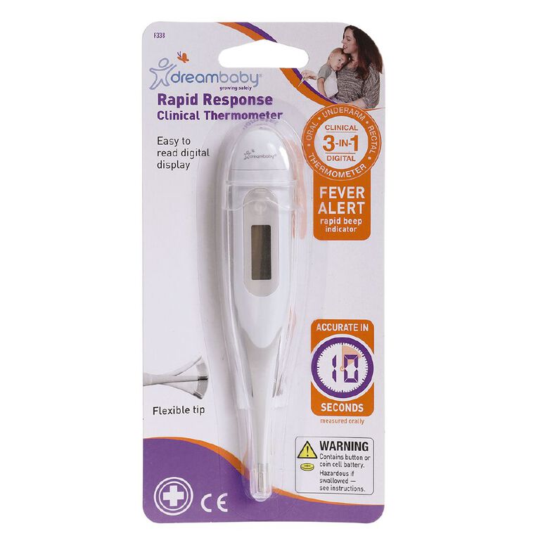 Dreambaby Rapid Response Clinical Thermometer, , hi-res