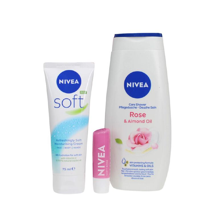 Nivea Feel Beautifull Gift Set 3 Pack, , hi-res
