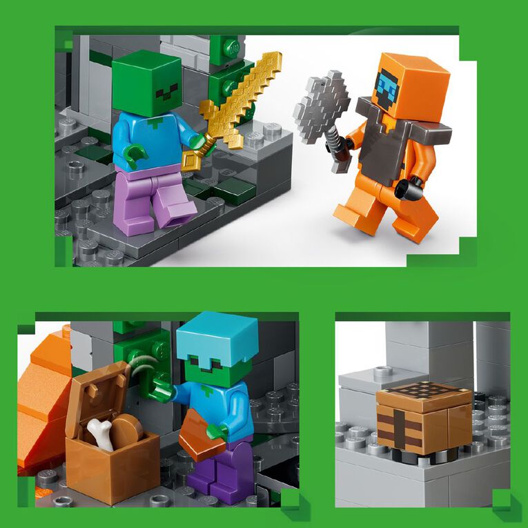 LEGO Minecraft Zombie Dungeon 21587, , hi-res