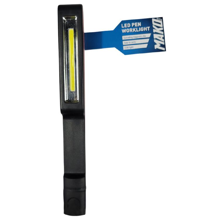 Mako Cob Clip Pen Light With Magnet, , hi-res