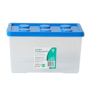 Living & Co Kids Fun Storage Box Blue