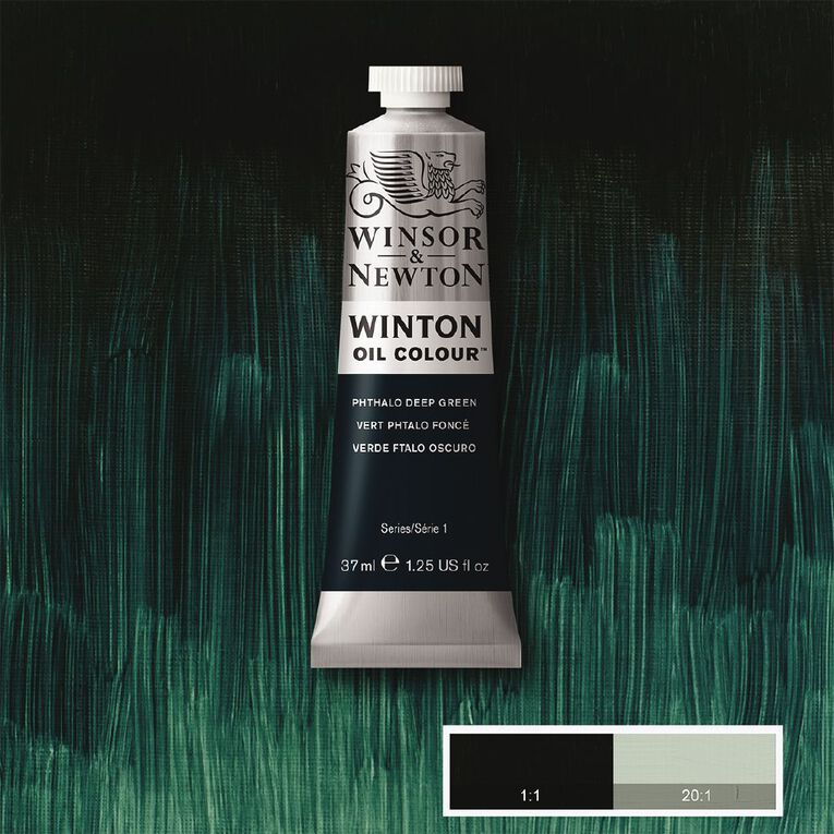 Winsor & Newton Winton Oil Phthalo Deep Green 37ml, , hi-res