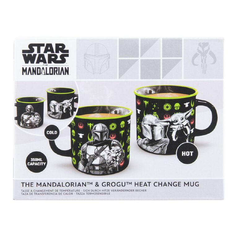 Paladone Mandalorian Mandalorian and Grogu Heat Change Mug, , hi-res