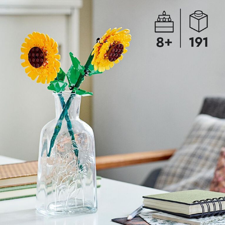 LEGO Botanicals Flowers Sunflowers 40524, , hi-res