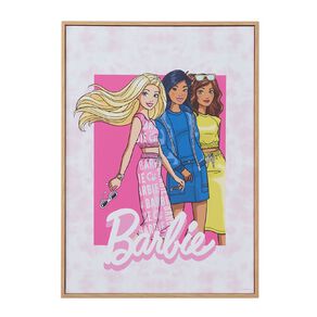Barbie Framed Canvas 50 x 70cm - 1