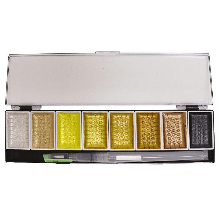 Jasart Voyager Watercolour Metallic Set Ombre 8 Piece, , hi-res