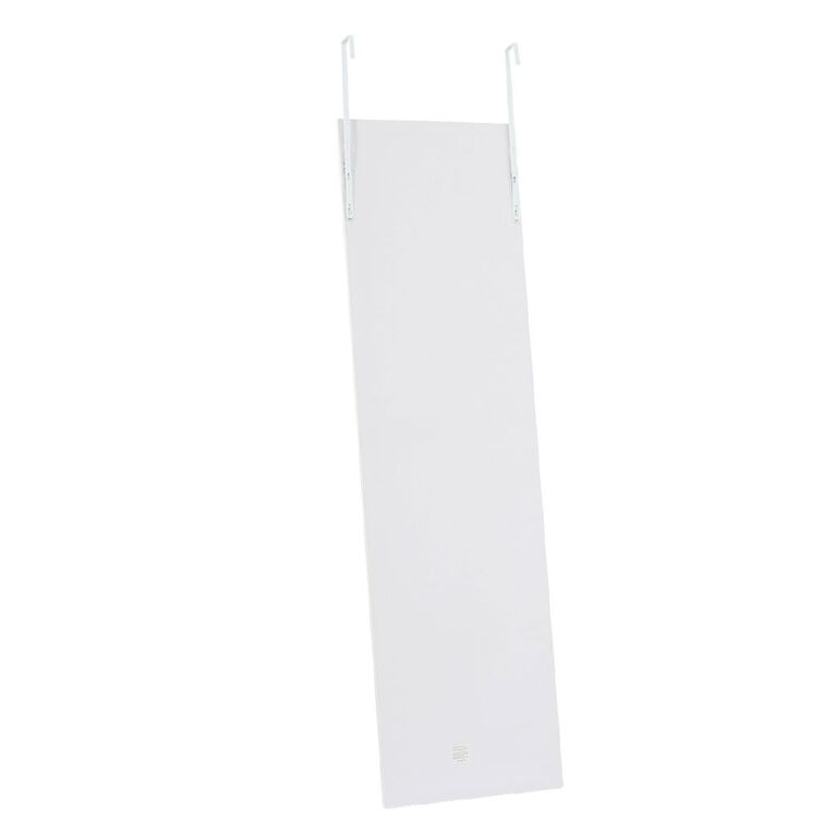 Living & Co Overdoor Mirror White, , hi-res