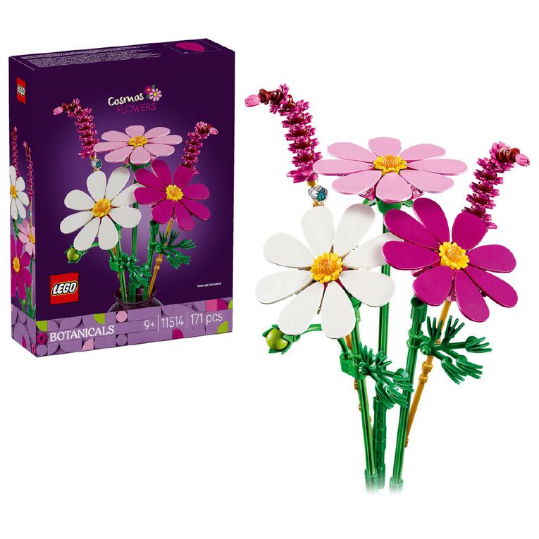 LEGO Botanicals Cosmos Flowers 11514, , hi-res