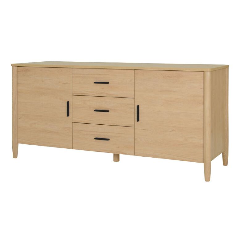 Living & Co Emerson Buffet Unit Natural, , hi-res