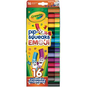 Crayola PipSqueak Emoji Markers 16 Pack