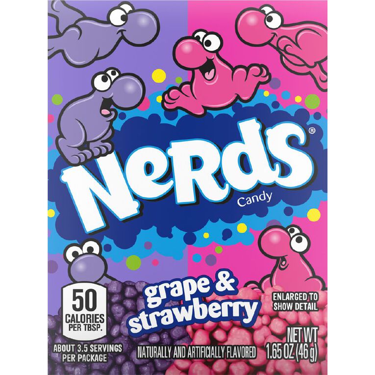 Nerds Grape Strawberry 46g, , hi-res