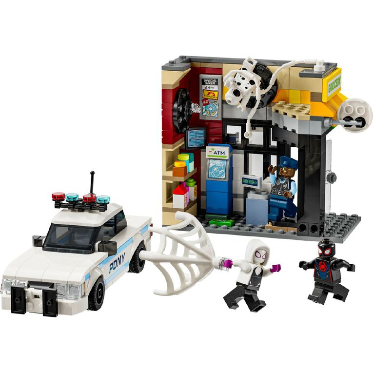 LEGO Marvel Super Heroes Spider Verse Miles Morales vs The Spot 76311, , hi-res