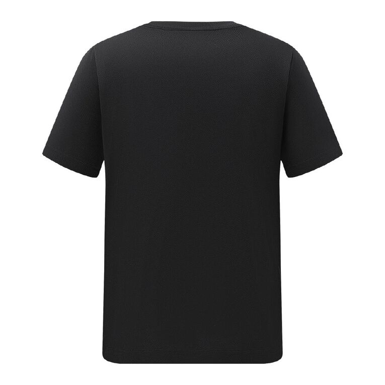 Active Intent Men's Cooldry Tee, Black, hi-res