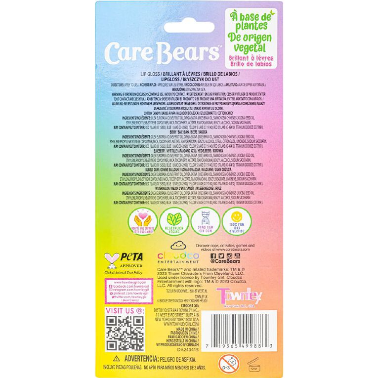 Care Bears Lip Gloss 5 Pack 5 Pack, , hi-res