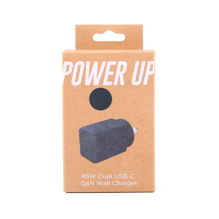 Tech.Inc PD 45W Dual USB-C Fast Charger Deep Blue, , hi-res