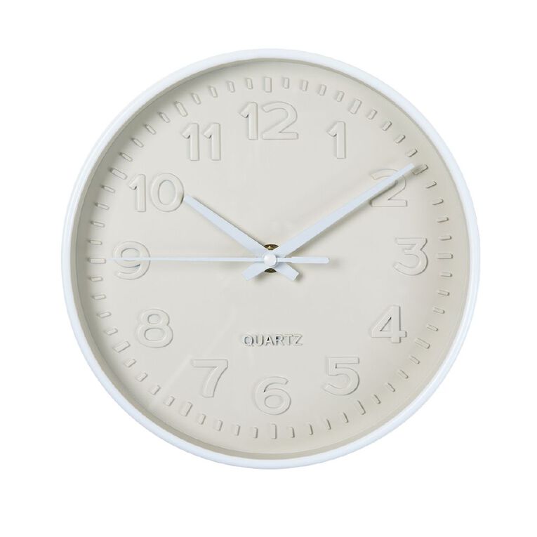 Living & Co Oslo Wall Clock 20cm, , hi-res