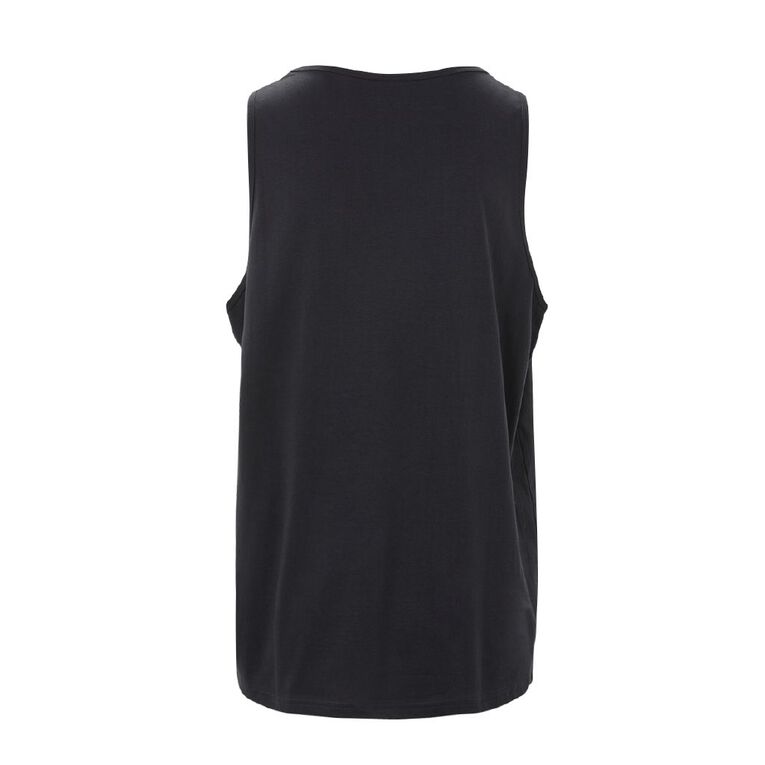 Lion Red Men's Singlet, Black, hi-res