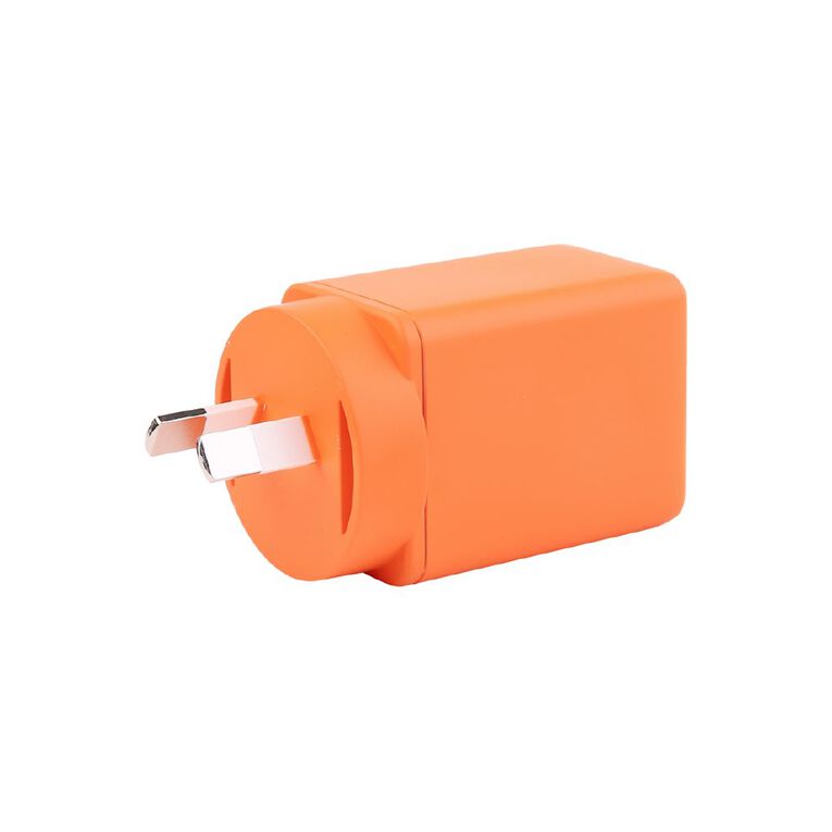 Tech.Inc PD 45W Dual USB-C Fast Charger Orange, , hi-res