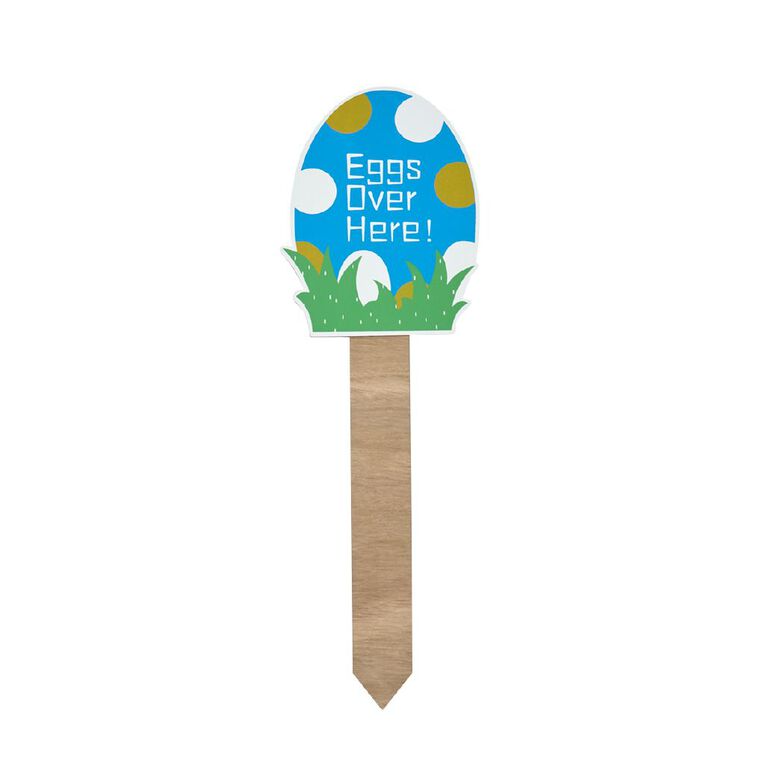 Party Inc Easter MDF Garden Stake Assorted, , hi-res