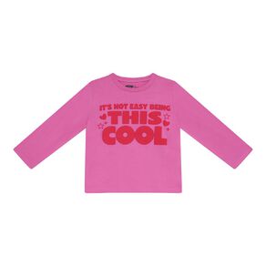 Young Original Relaxed Fit Long Sleeve Printed Tee