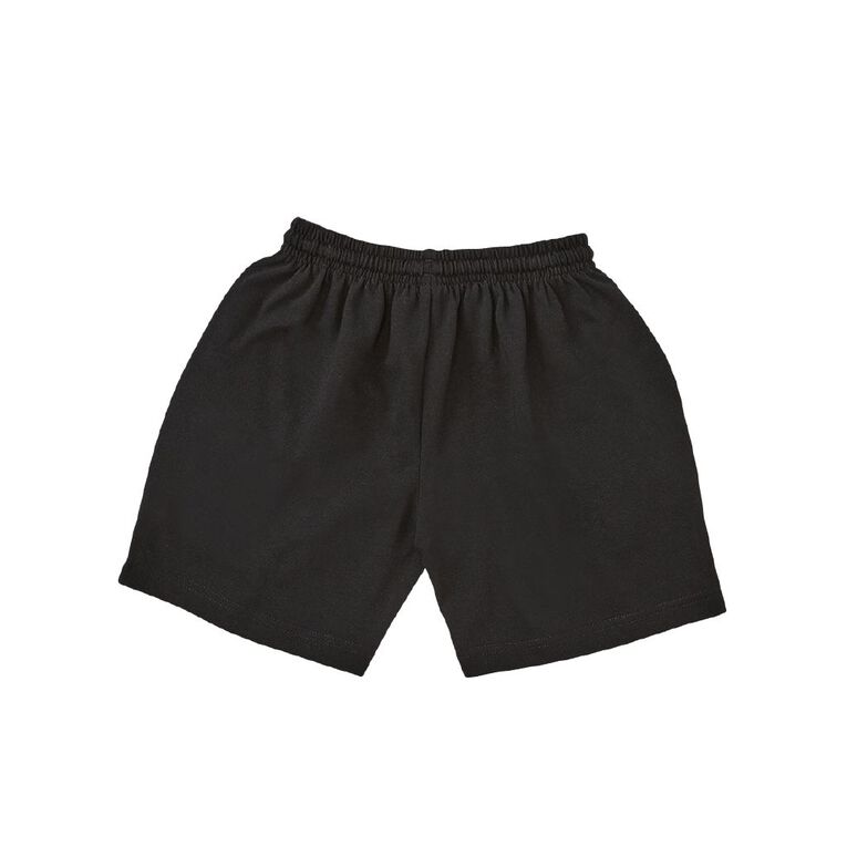 Schooltex Pt England School Knit Short with Embroidery, Black, hi-res