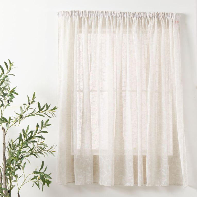 Living & Co Sorelle Voile Natural, , hi-res