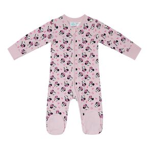 Minnie Mouse Babies' 2 Way Zip All-in-One