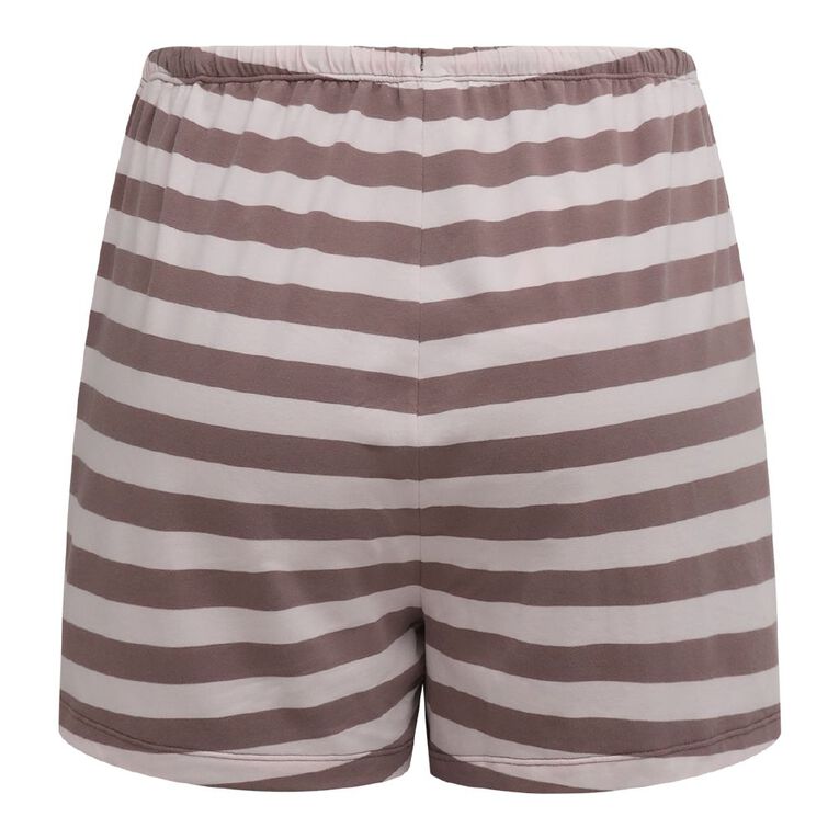H&H Women's Lounge Peached Jersey Shorts, Pink Light, hi-res