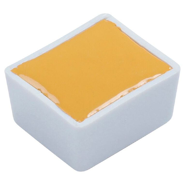 BLOCKX Watercolour Half Pan S1 114 Naples Reddish Yellow Yellow, , hi-res