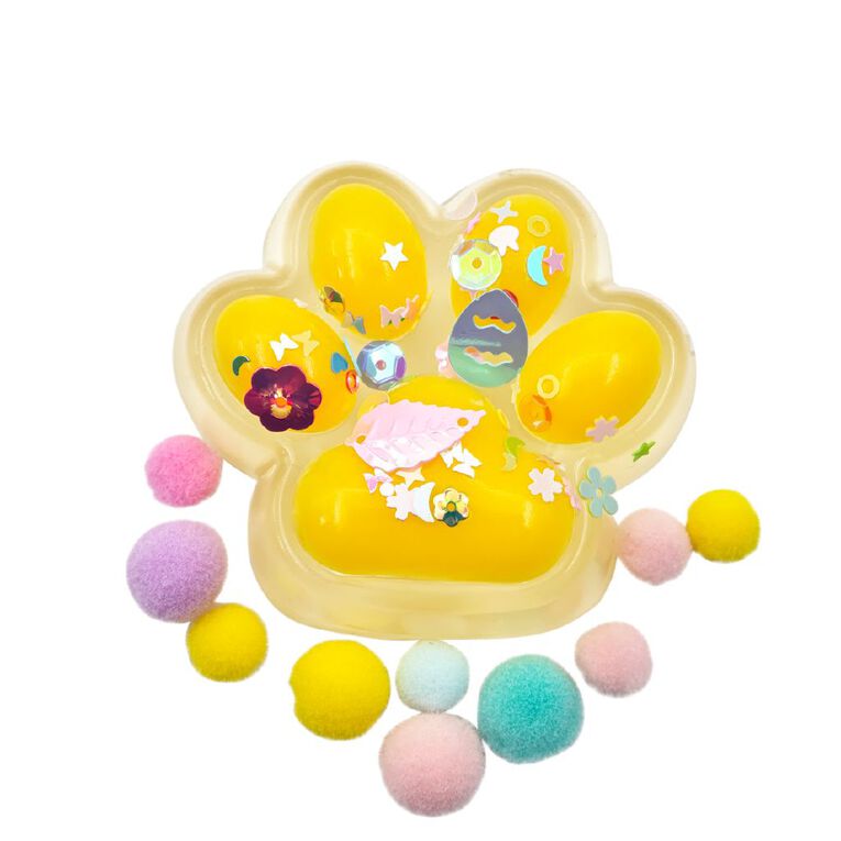 Squishy Double Colour Cat Paw, , hi-res