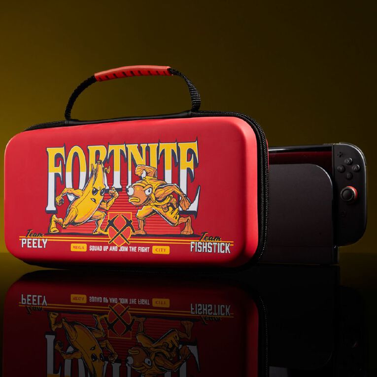 Nintendo Switch 2 Fortnite Carry Case Peely vs Fishstick, , hi-res