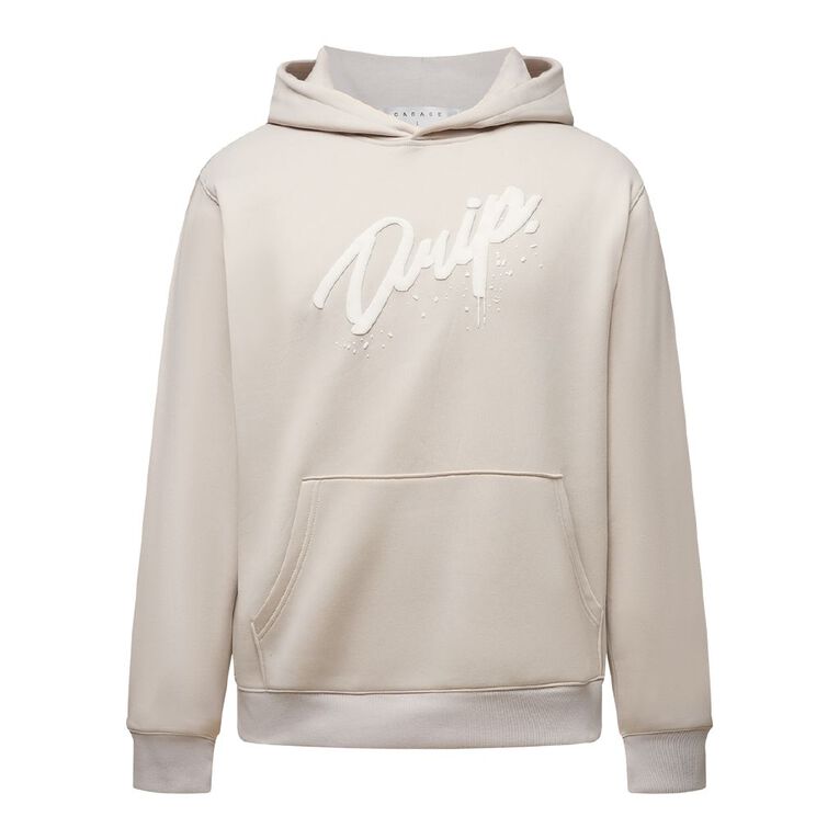 Garage Men's Hooded Sweat Graphic, Grey Light, hi-res