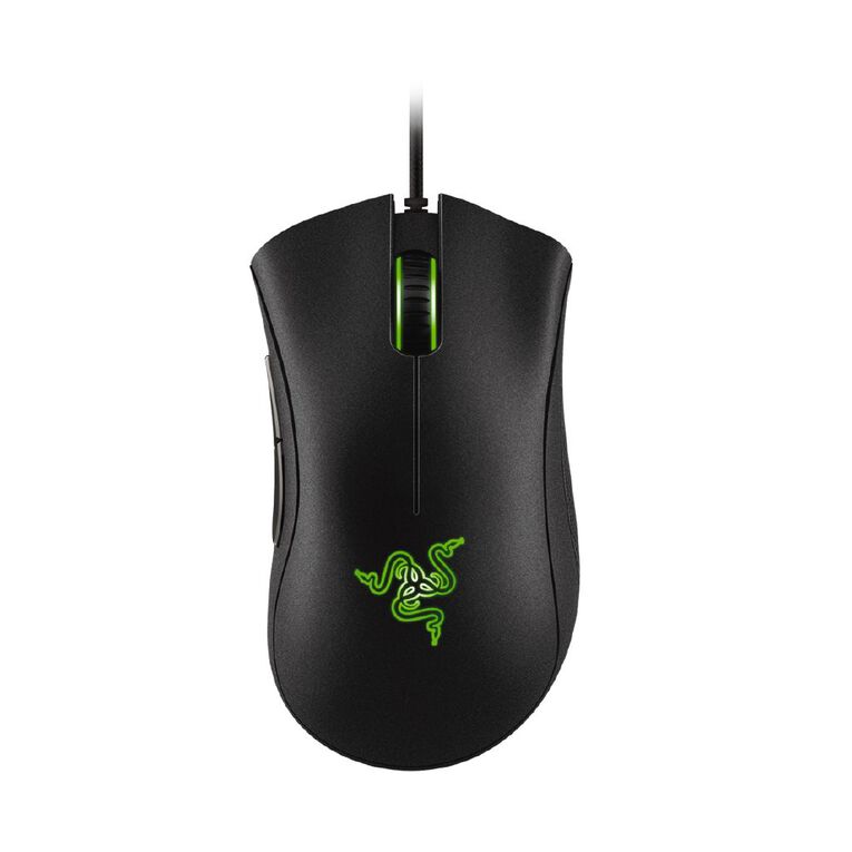 Razer DeathAdder Essential Ergonomic Wired Gaming Mouse Black, , hi-res