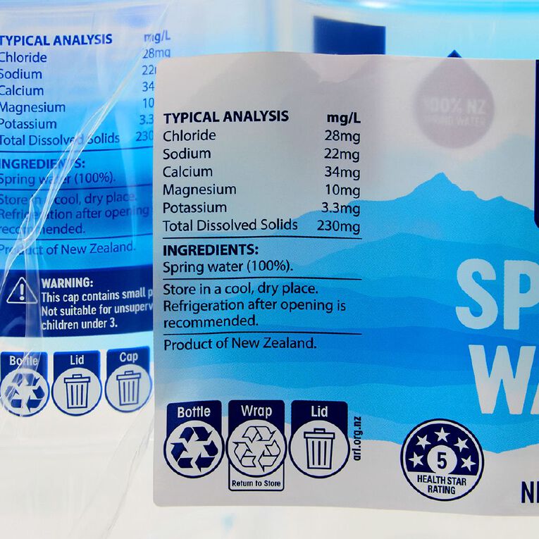 Market Kitchen Still Spring Water 6 Pack 1.5L, , hi-res