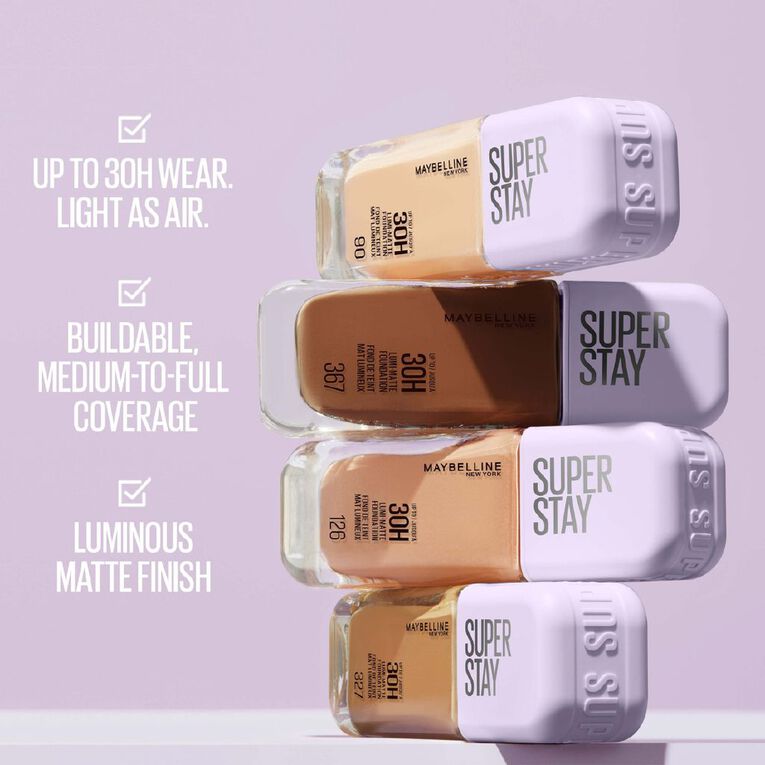 Maybelline Superstay Lumi Matte Foundation 132, , hi-res