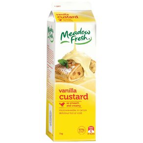 Meadow Fresh Vanilla Custard 1kg