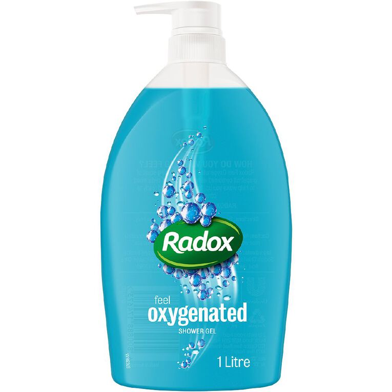 Radox Oxygenated Shower Gel 1L, , hi-res