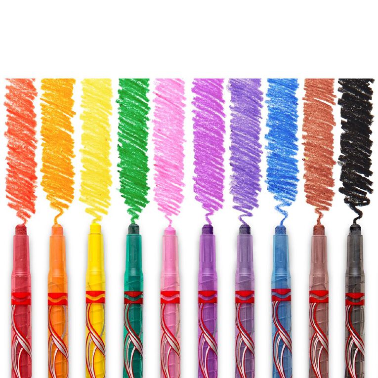 Crayola 32 Pack Twistable Crayon Deskpack, , hi-res