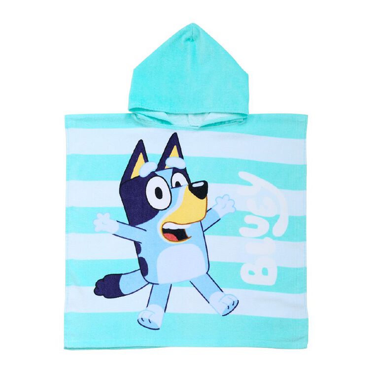 Bluey Hooded Beach Towel, , hi-res