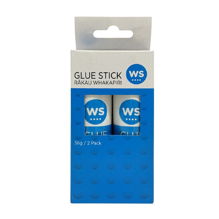WS Glue Stick 36g 2 Pack, , hi-res