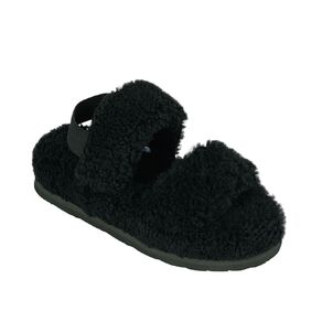 NEW ZEALAND SHEEPSKIN CO. Women's Sheepskin Lined Sling Back Slippers