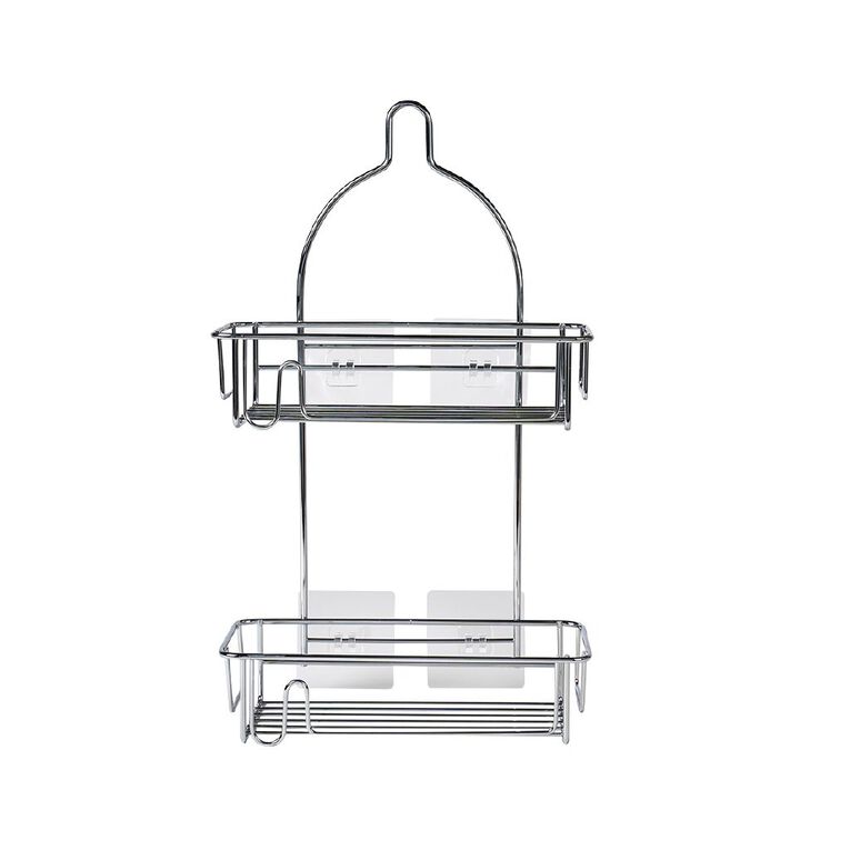 Living & Co Shower Caddy Silver, , hi-res