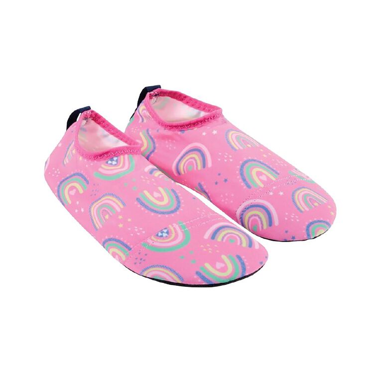 Zoggs Rainbow Antislip Socks Magenta, , hi-res