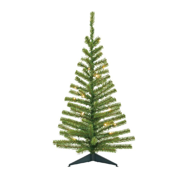 Wonderland Kingston Pre Lit Christmas Tree 30 LED 80 Tips - Q 90cm, , hi-res