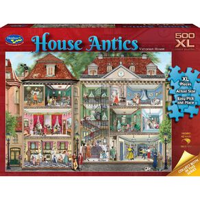 House Antics 500 Piece XL Puzzle Assorted